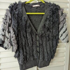 The Cashmere Project Fur Sweater